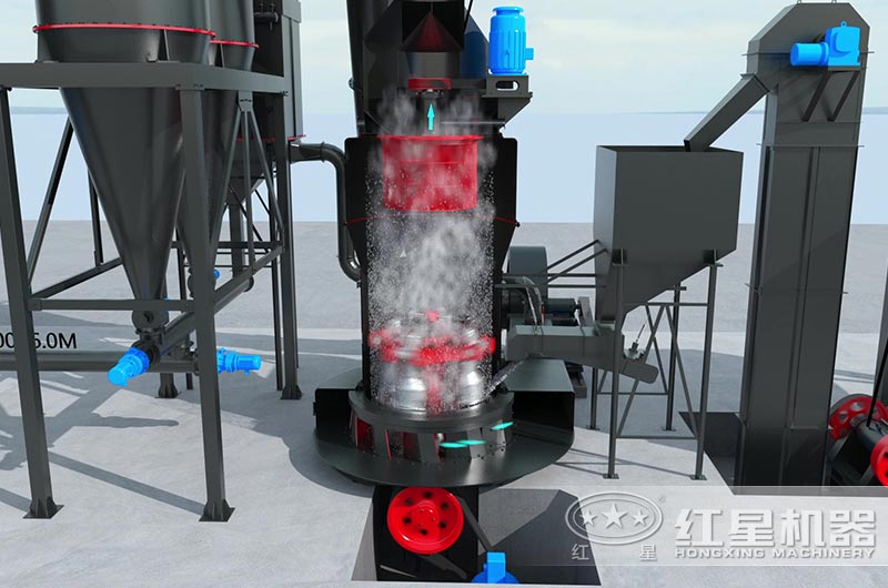 高壓磨粉機內部磨粉圖 高壓磨粉機內部磨粉圖