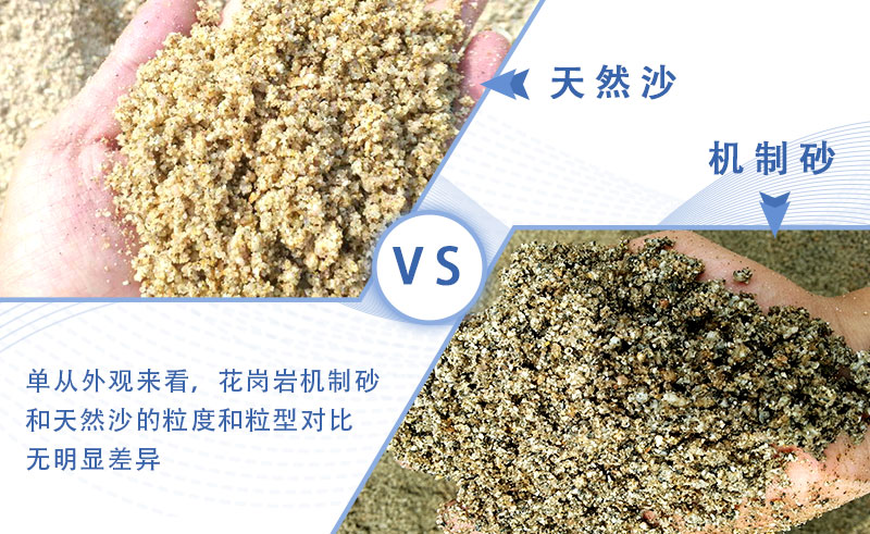 打沙機器生產出來的沙子可替代天然砂 打沙機器生產出來的沙子可替代天然砂