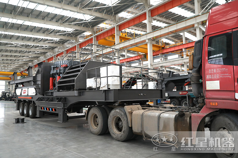 輪胎移動制砂機發貨 輪胎移動制砂機發貨