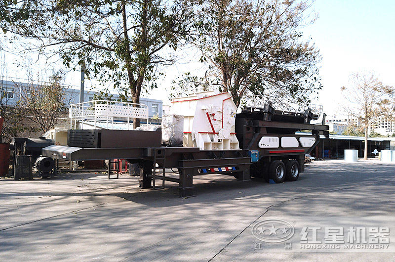 移動反擊破粒型好，可做中細碎處理