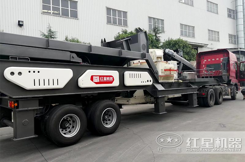 移動式制砂機實拍